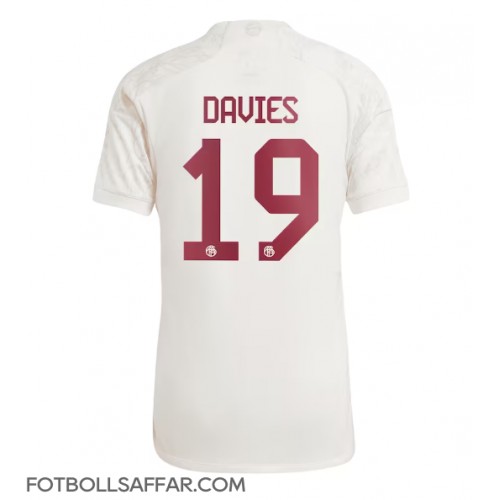 Bayern Munich Alphonso Davies #19 Tredjeställ 2023-24 Kortärmad